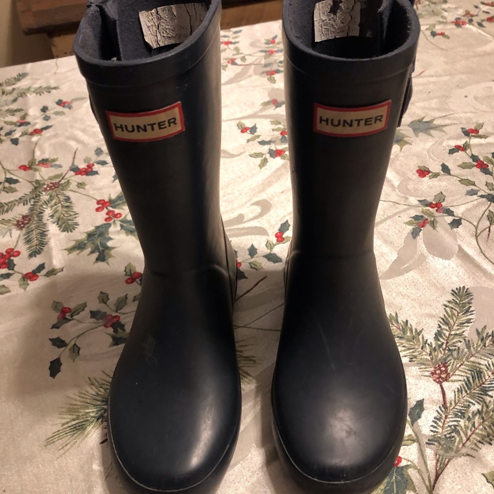 Hunter size 12 kids wellies